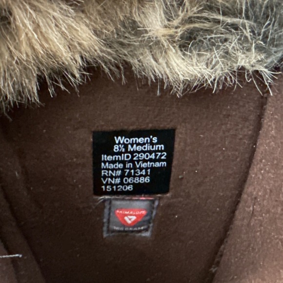 LL Bean Tek 2.5 Nordic Waterproof Insulated Tall Winter Boots Suede 8.5M - Picture 11 of 12